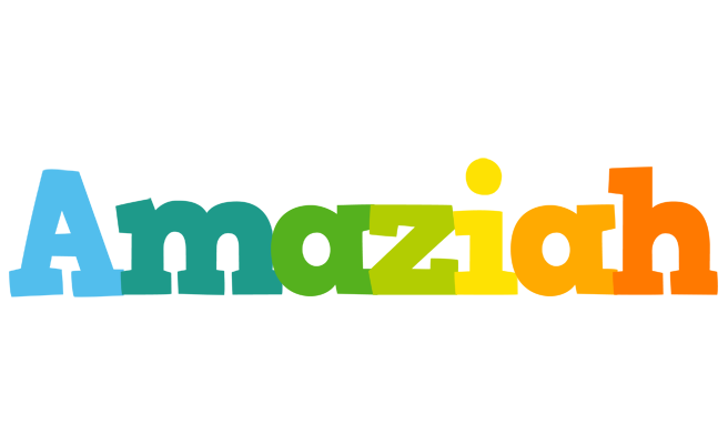 Amaziah rainbows logo