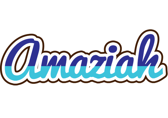 Amaziah raining logo
