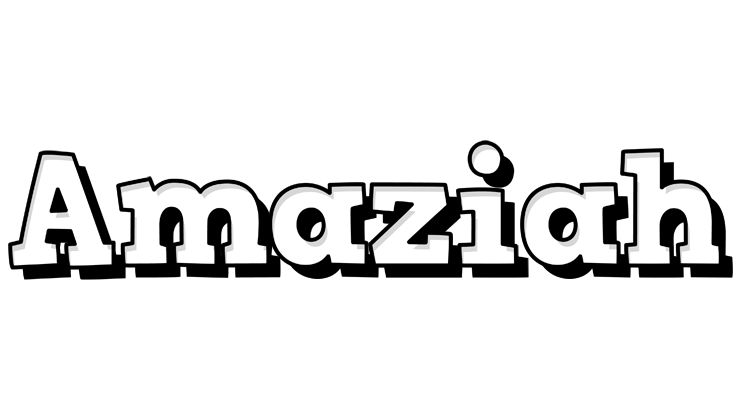 Amaziah snowing logo