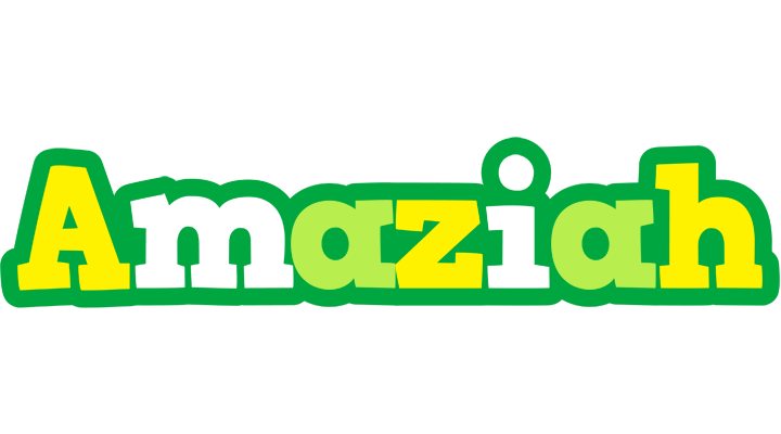 Amaziah soccer logo