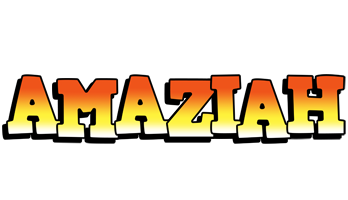 Amaziah sunset logo