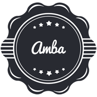 Amba badge logo