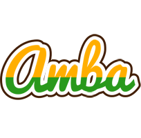 Amba banana logo