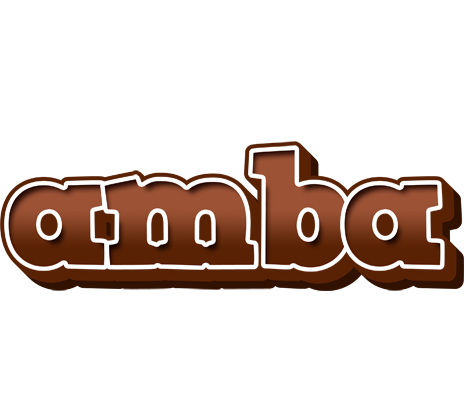Amba brownie logo