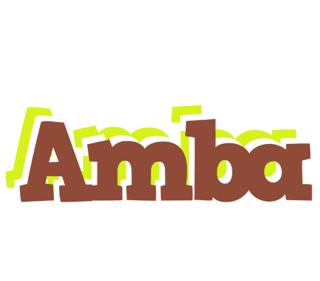 Amba caffeebar logo