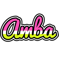 Amba candies logo