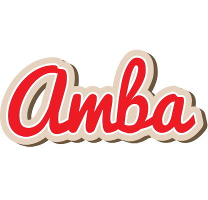 Amba chocolate logo