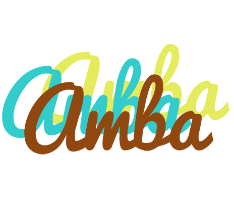 Amba cupcake logo