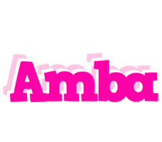 Amba dancing logo