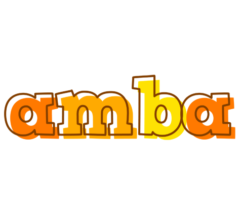 Amba desert logo