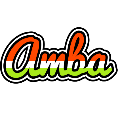 Amba exotic logo