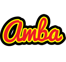 Amba fireman logo