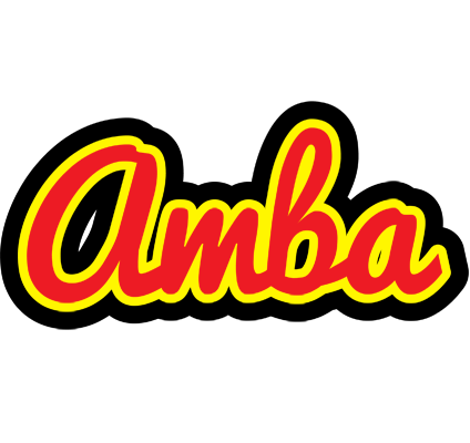 Amba fireman logo