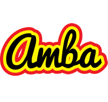 Amba flaming logo