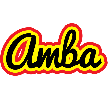 Amba flaming logo