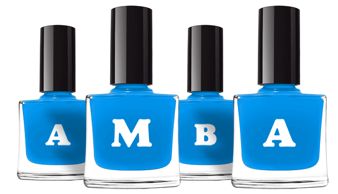 Amba glossy logo