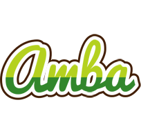 Amba golfing logo