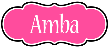 Amba invitation logo