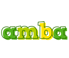 Amba juice logo