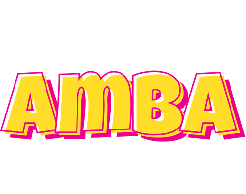Amba kaboom logo
