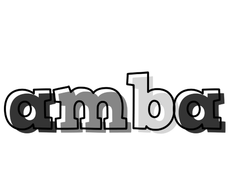 Amba night logo
