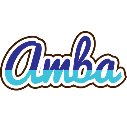 Amba raining logo