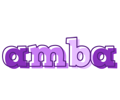 Amba sensual logo