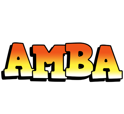 Amba sunset logo