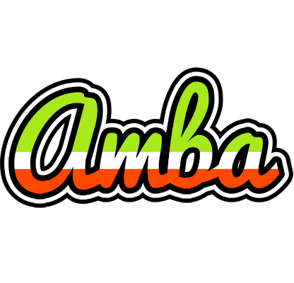 Amba superfun logo