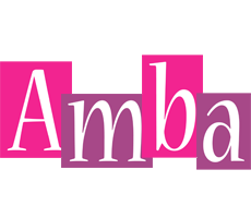 Amba whine logo