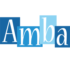 Amba winter logo