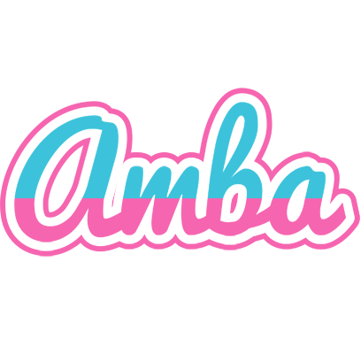Amba woman logo