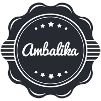 Ambalika badge logo