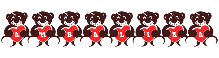 Ambalika bear logo