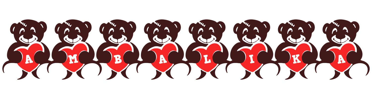 Ambalika bear logo