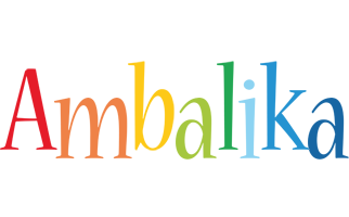 Ambalika birthday logo