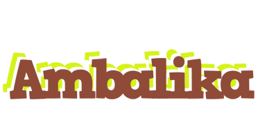 Ambalika caffeebar logo