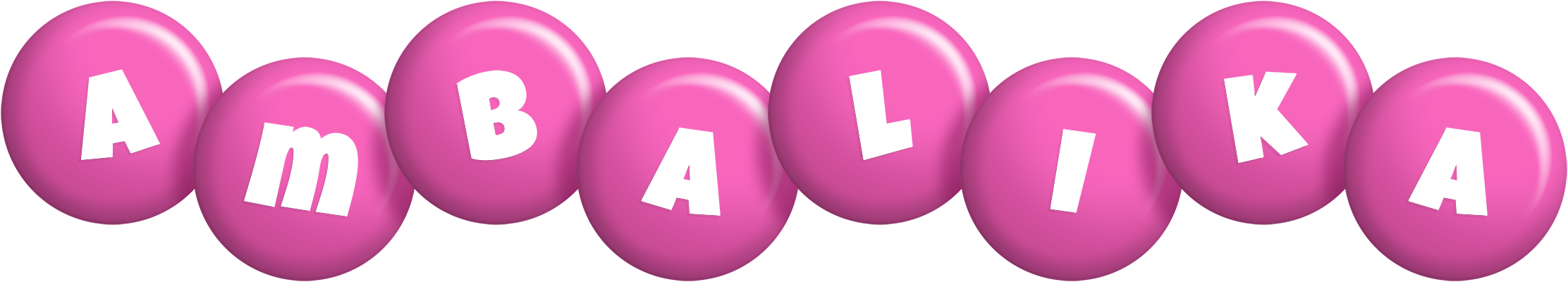 Ambalika candy-pink logo