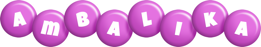 Ambalika candy-purple logo