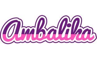 Ambalika cheerful logo