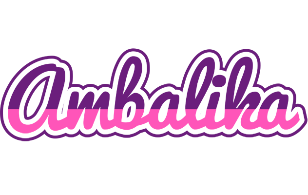 Ambalika cheerful logo