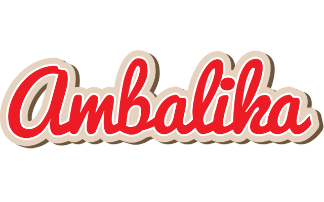 Ambalika chocolate logo