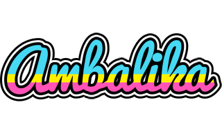 Ambalika circus logo