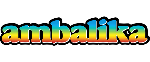 Ambalika color logo