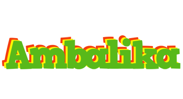 Ambalika crocodile logo