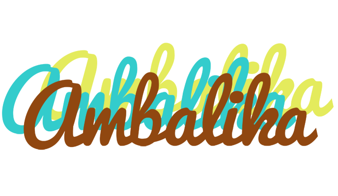 Ambalika cupcake logo