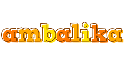 Ambalika desert logo