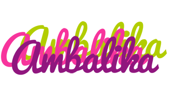 Ambalika flowers logo