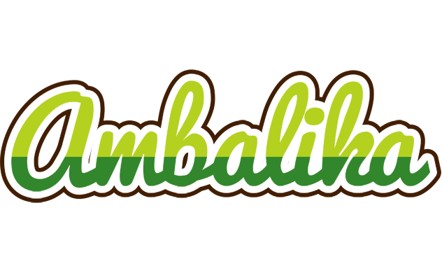 Ambalika golfing logo
