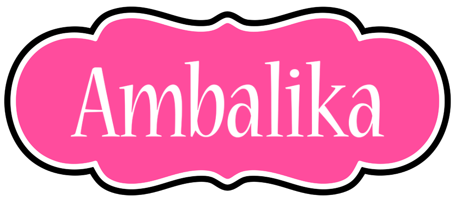 Ambalika invitation logo